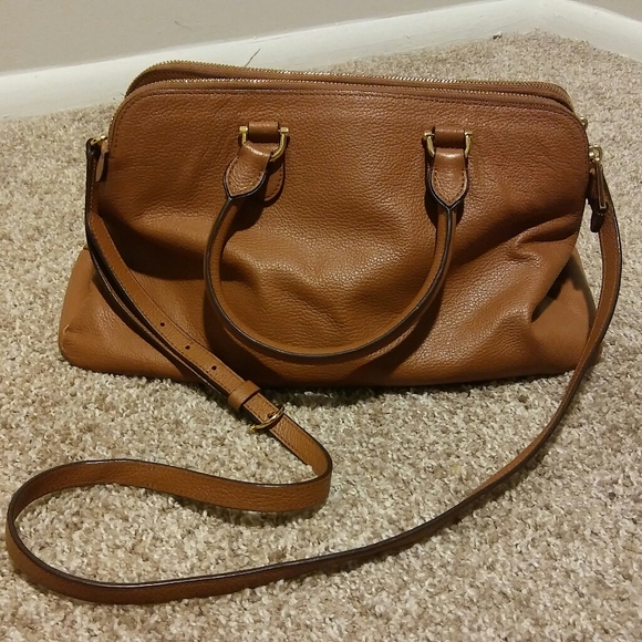 RLL Leather Purse w Handles & Crossbody - Picture 3 of 7